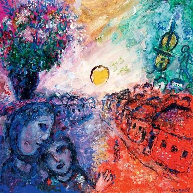 Maľuj ako Chagall: Ukážky typických malieb Marca Chagalla
