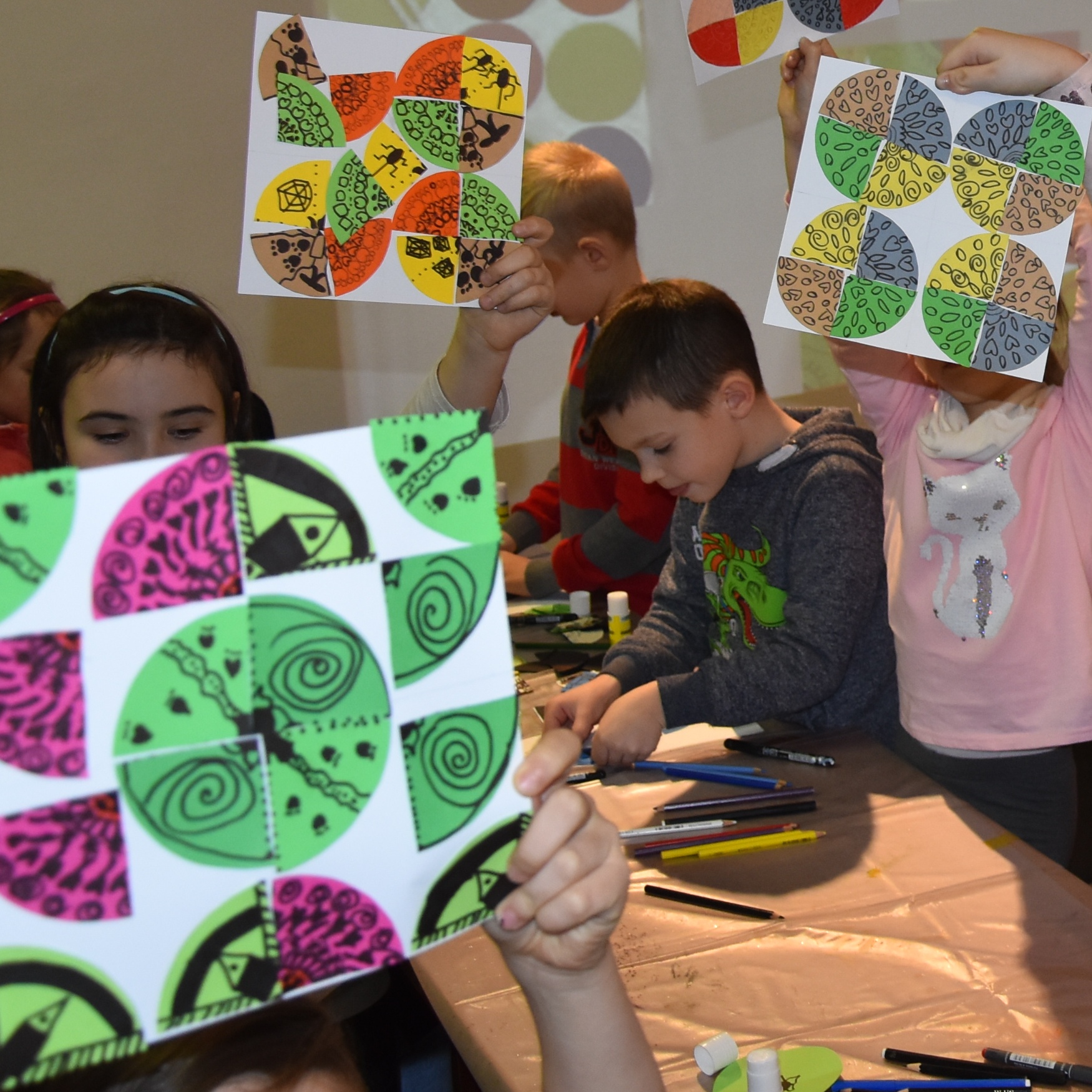 Mozaika z kruhov: Výsledok