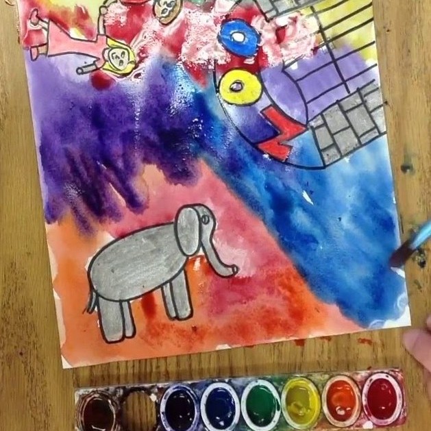 Maľuj ako Chagall: Maľovanie inšpirované dielom Marca Chagalla