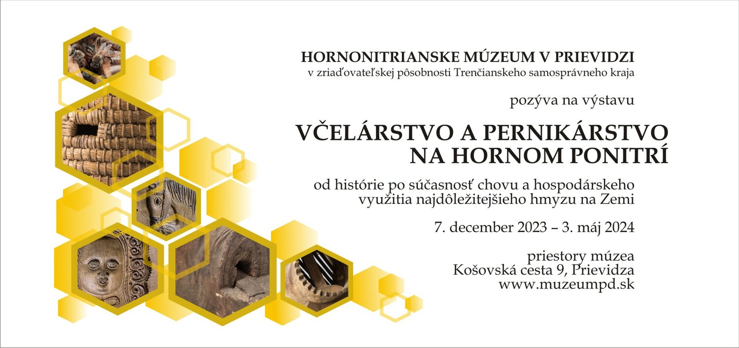 Pozvánka na výstavu Včelárstvo a pernikárstvo na hornom Ponitrí
