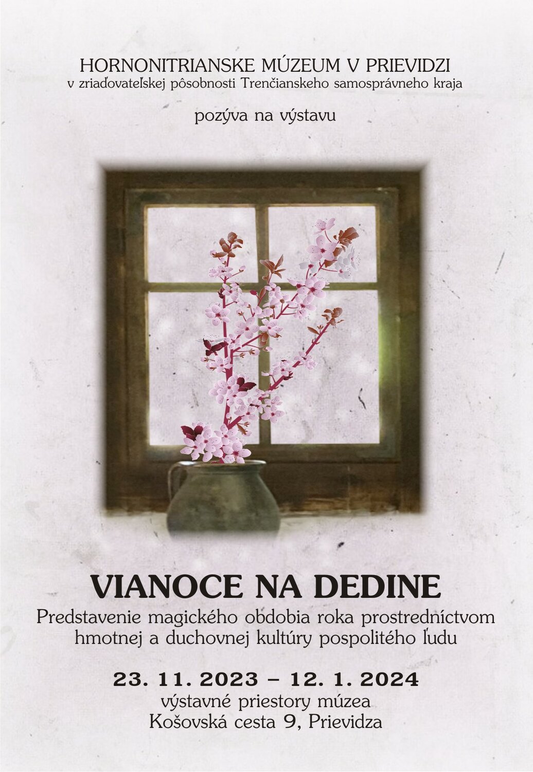 Vianoce na dedine, pozvánka 