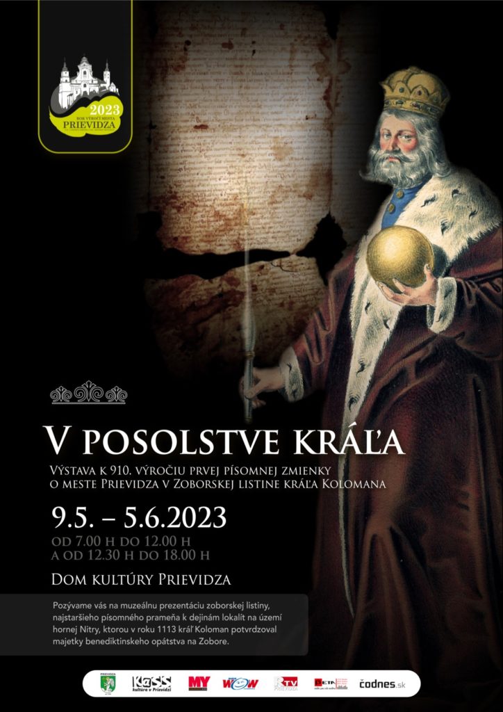 vystavujeme v prievidzi - v posolstve krala