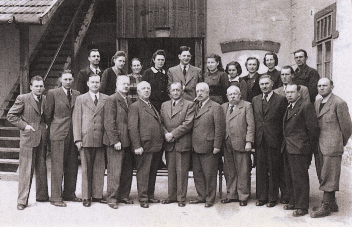 Účastinári a úradníctvo Carpathie, 1938