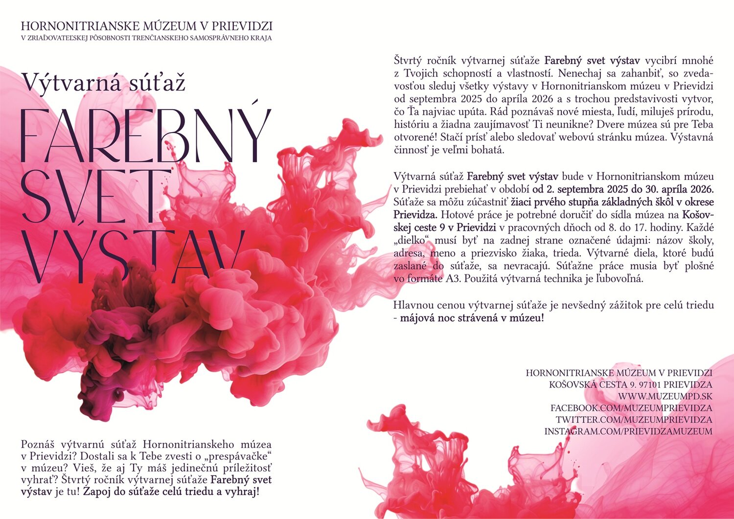 Farebný svet výstav 2026