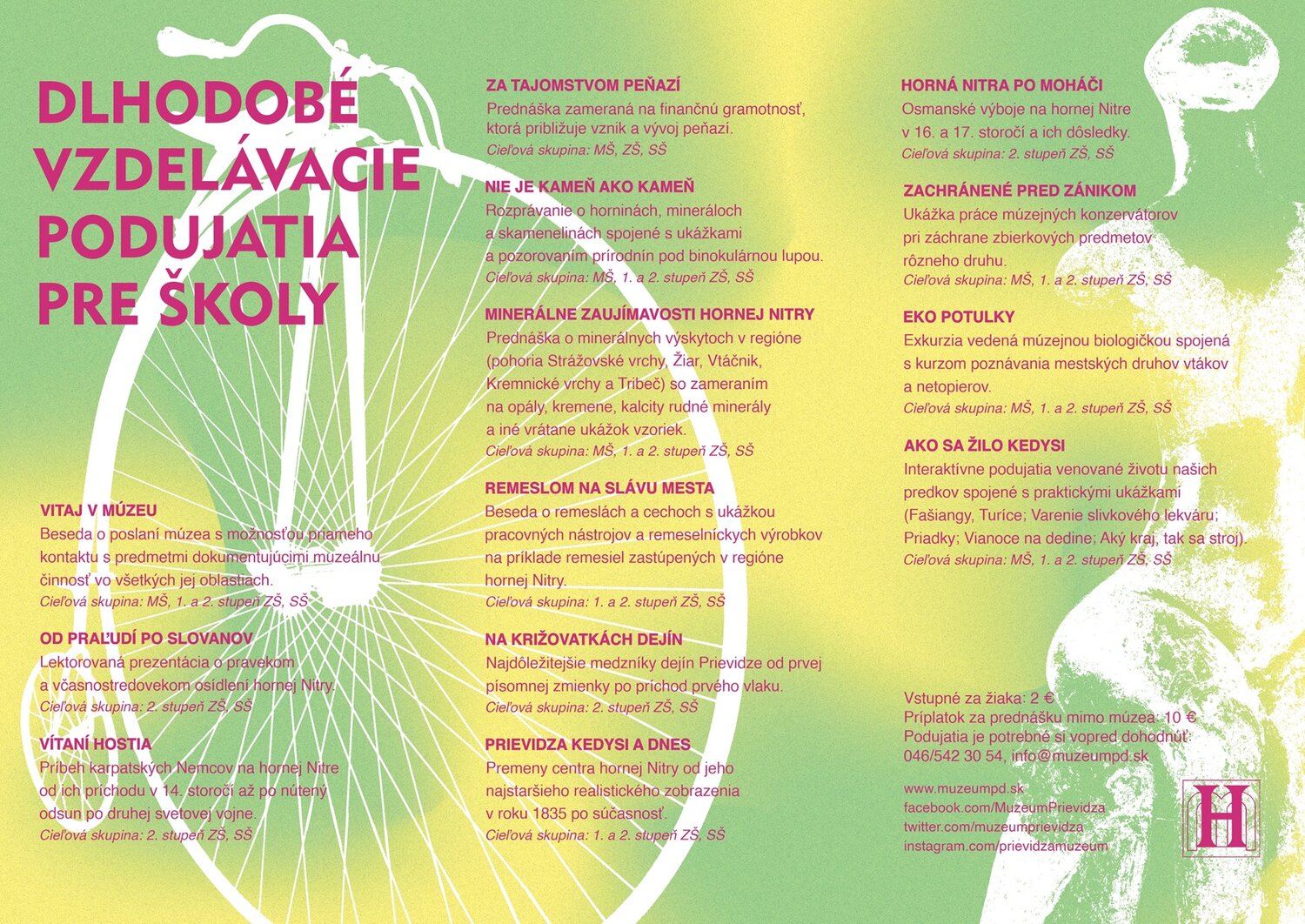 Dlhodobé vzdelávacie podujatia 2026/2027
