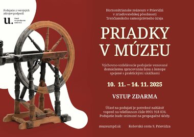 Priadky v múzeu