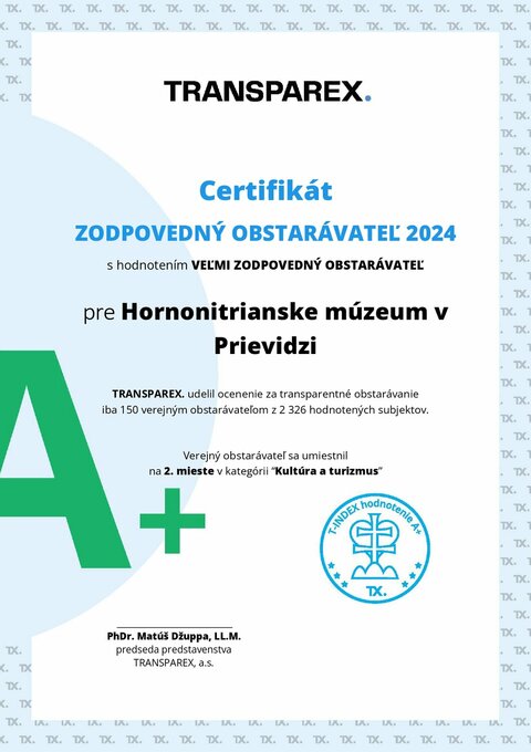 Získali sme ocenenie Zodpovedný obstarávateľ 2024