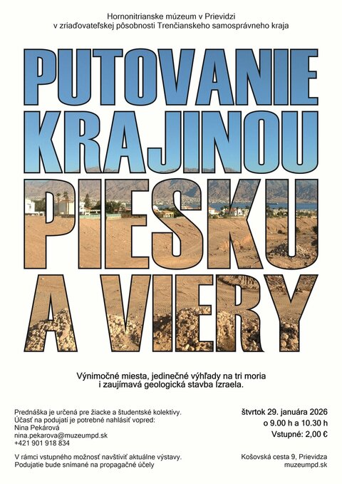 Putovanie krajinou piesku a viery